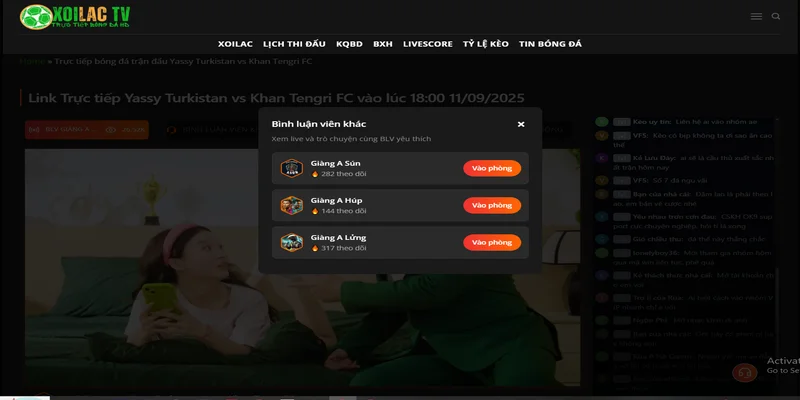 Cách Giảm Độ Trễ Khi Xem Trực Tiếp Bóng Đá Trên Xoilac TV 4 Xoilac TV có nhiều đường truyền khác nhau không lo bị trễ